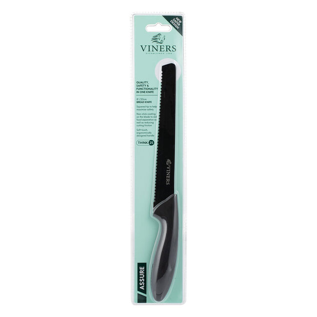 Viners Assure Bread Pointless Knife 8"